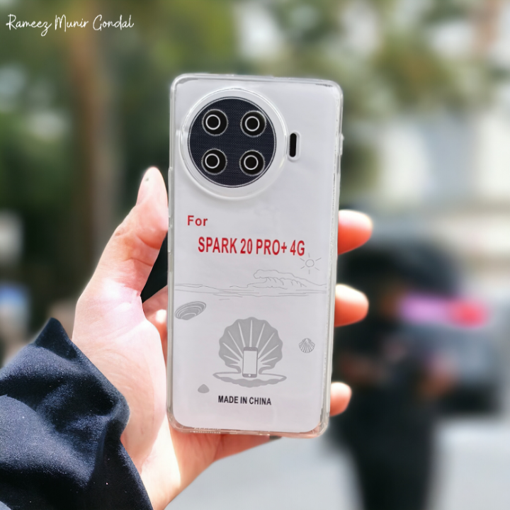 RAMEEZ%20MUNIR%20GONDAL%20for%20Tecno%20Spark%2020%20Pro%20Plus%20Back%20Cover%20Soft%20Silicone%20Camera%20Protective%20With%20Anti-Dust%20Transparent%20Phone%20Case%20-%20Image%202