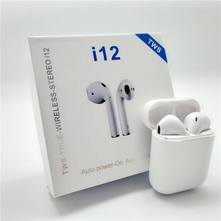 TWS I12 I16 M10 Airpods Pro Bluetooth Wireless Earbuds, True Stereo Sound, Touch Control, 10m Transmission