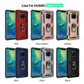 Lereach For Huawei Mate 20 Pro Mobile Phone Case TPU Hard Ring Car Ring Bracket Shockproof Back Cover. 