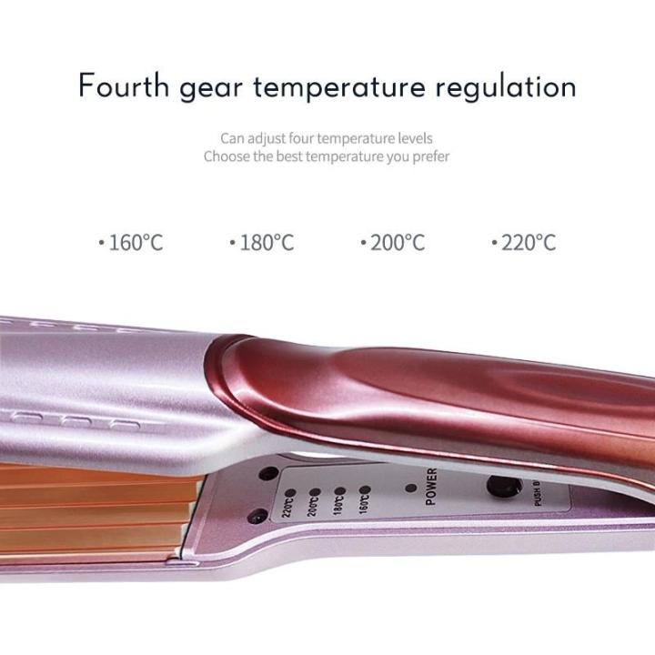kemei%20km-473%20-%20Professional%20Hair%20Crimper%20wide%20plate%20instant%20heating%20-%20pink%20-%20Image%208