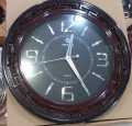 New Decent Look Wall Clock Complete Fiber Frame. 