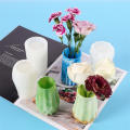 DIY Crystal Drip Concrete Home Decoration Rhombus Resin Vase Ornament Mold Flower Pot Mould Epoxy. 