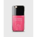 Oppo F3  Cover 3d Hard case  Pink Nail Color - 1cover2333. 