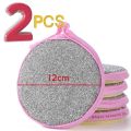 Double Side Dishwashing Sponge Dish Washing Brush Pan Pot Dish Wash Sponges Household Cleaning Kitchen Tools. 
