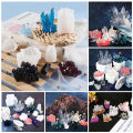 Epoxy Resin Mold Heat Resistant Faux Crystal Cluster Stone Silicone Mold Jewelry Accessories. 