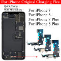 Charge Port Flex Board For iPhone 7 8 Plus 7Plus 8Plus USB Charger Charging Port Dock Connector Flex Cable With Micro. 