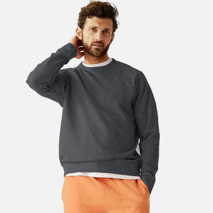 Long sleeve polo sweatshirt hotsell