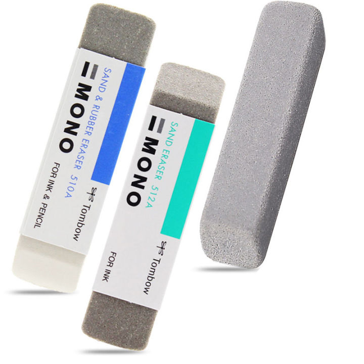 Ink remover Highlight or San510A FEraser Mono TOMBOW ES-512A/ES-d Eraser Scrub Rubber double-headed school supplies eraser Buried Buzie