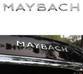 3D ABS Chrome Maybach Letters for Rear Trunk Emblems Badge fit S Class GLS500 S500 S350 W220 W221 W222 S580 S680 W140. 