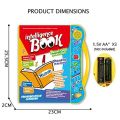 Kids FunBlast Study Book Intellectual E-Learning English Shapes Reading/ Study Guide/ Abc Learning E-Book/ Sound Book Multi-Colour Age 3+ Year. 
