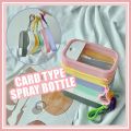 【3in1 Set】 American Touchland 38ml Card Spray Bottle Perfume Spray Bottle Pocket Hand Sanitizer Bottle water boter. 