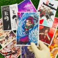 50 Anime Photocards (4x6 Inch) | High-Quality Collectible Cards | Wall Decor & Gift Set for Anime Fans. 