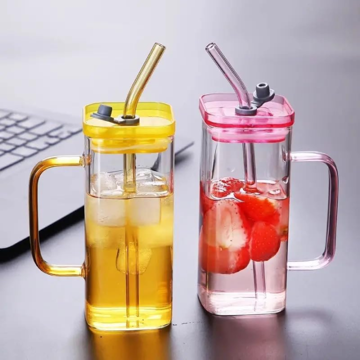 Multi-Color%20Square%20Glass%20Mug%20With%20Handle-%20Straw%20&%20Wooden%20Lid%20-%20Drinking%20Glass,%20Glass%20Cups%20with%20Lids%20and%20Straw%20-%20Image%204