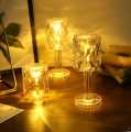 LED Night Light Crystal Diamond Table Lamp Transparent Acrylic Night Lamp Bedroom Beside Reading Lamp | Led Diamond Table Lamp | Decorative Desk Lamp | Night Light Crystal Lighting Gift | Decorative Item | Gift item. 