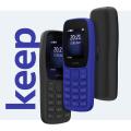 Nokia 105 (Simba) 2022 Edition Dual Sim 1 Year Warranty. 