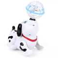 Dancing Dog With 360 Degree Rotating - White. 