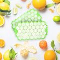 Honey Cube Honeycomb Tray 37 Silicone Cubes Ice Cube Making Mold with Lids. 