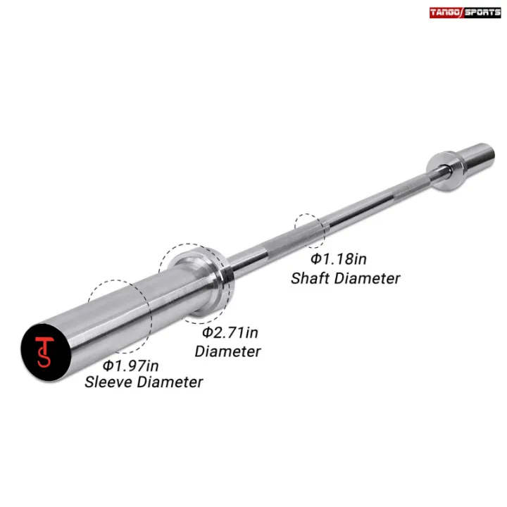 7ft%20Heavy%20Duty%20Strength%20Training%20Barbell%20-%207%20ft%202-inch%20Olympic%20Weighted%20Solid%20Steel%20Bar%20Barbell,%20for%20Weightlifting/Bench%20Press/Deadlift%20and%20Power%20Lifting%20Strength%20Training,%20with%20Rotating%20Sleeve,%20Home%20Gym%20-%20Image%203