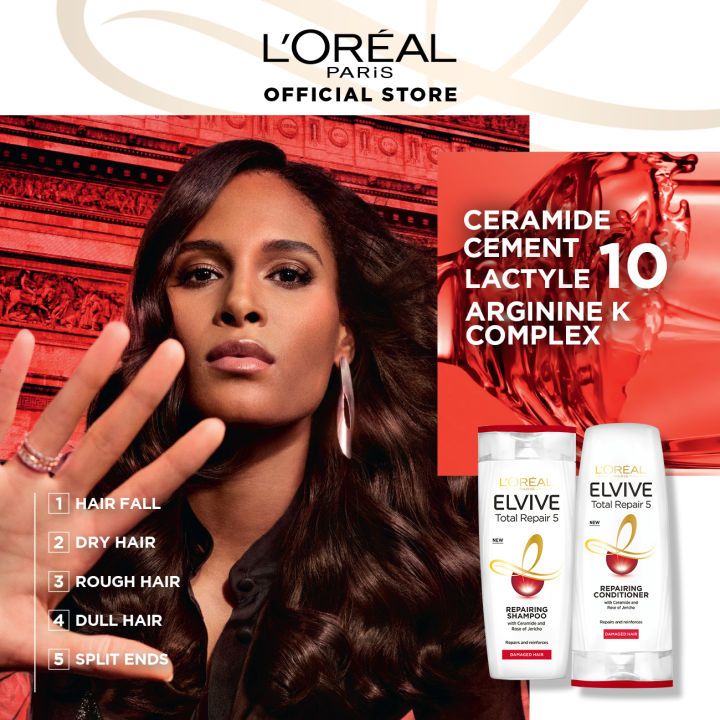 LOreal%C2%A0Paris%C2%A0Elvive%C2%A0Total%C2%A0Repair%C2%A05%C2%A0Conditioner%C2%A0175%C2%A0ML%C2%A0-%C2%A0For%C2%A0Damaged%C2%A0Hair%20-%20Image%203