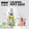 WBM Chamomile & Aloe Body Wash - 500ML | Relaxing & Soothing Foaming Body Wash For All Skin Types. 