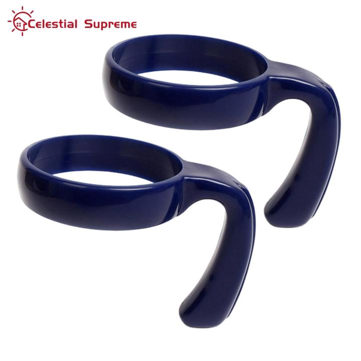 Portable Tumbler Handle 2 Pcs Tumbler Handle Attachment for 20/32oz Cups Ergonomic Grip Slip Bpa Free Travel Mug Accessories for Car Cup Holders Buy Lightweight Tumbler Handle