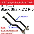 USB Charging Port Dock Charger Plug Connector Board Flex Cable For Xiaomi Black Shark Blackshark 2 3 3 4 Pro Replacement Parts. 