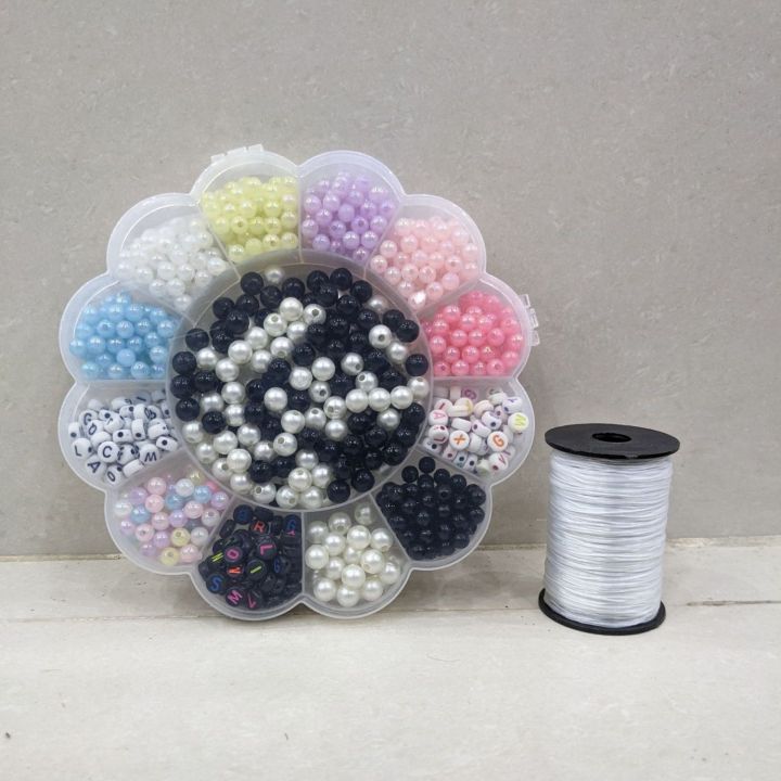 Beads%20Kit%201000%20Pcs%20for%20Bracelet%20&%20Jewelry%20Making%20%E2%80%93%20DIY%20Beads%20Set%20for%20Girls%20with%20Charm%20Beads%20&%20Box%20Organizer%20Beads%20Box%20/%20Beads%20set%20for%20Making%20Jewelry%20-%20Glass%20Beads%20-%20Alphabet%20Beads%20-%20Multicolor%20Beads%20-%20Jewelry%20Elastic%20-%20Image%202