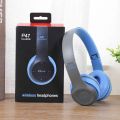 Wireless Headphones, P47 Bluetooth Foldable Headset with Microphone Support FM Radio TF for PC TV Smart Phones & Tablets Etc Now Available  al Flick Cart Store ant reasonable price. 