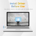 USB Wirelesss WiFi Adapter Mini WiFi Dongle for PC Laptop Desktop  USB Adapter Dongle USB Wireless Wifi Receiver for PC TP-Link USB WiFi Adapter for PC Mini Receiver Support Windows 11 10 8.1 8 7. 