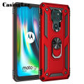 Casinglee For Lenovo K12 Note Case Shockproof Armor Stand with Holder Car Magnetic Ring Back Cover For Lenovo K12 Note Phone cases For girls and Boys. 