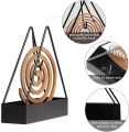 Pack Of 3 Mosquito Coil Holder, Iron Mosquito Coil Holder (Triangle). 