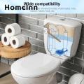 Rust-proof Stainless Steel Chain Toilet Flapper Universal Toilet Flapper Replacement with Water Saving Rubber Flush Valve Easy Diy Installation for Diy Toilet Flapper Installation. 