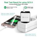 Quick Charger 3.0 USB Charger For Samsung A51 A71 A90 A32 A22 5G Huawei P40 P30 P20 QC 3.0 Fast Wall Charger USB C Type C Cable. 