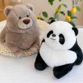 Panda Stuffed Toy Multi-purpose Cartoon Panda Bear Pillow Cushion. 