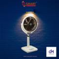 Smart Fans Louver TCP Fan 14" Remote Control Plastic-Off White-Dark brown Naveed Industry. 