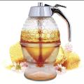 Honey Chocolate Maple Syrup Dispenser Distributor Press Type Syrup Viscous Liquid Squeezer Juice Bottle Extrude for Home and Restaurant - Transparent 200 ml. 