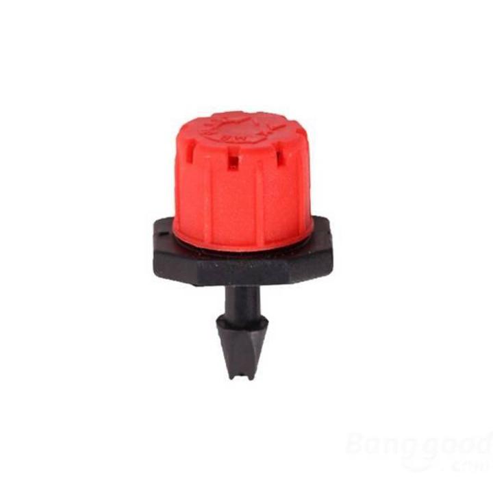 your helper 8 Outlets Red Drip Adjustable Flow Dripper Micro Sprinkler ...
