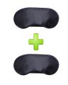 Pack of 02 - Healthy Sleep Soft Sleeping Eye Mask For Comfortable Sleep in Office, Traveling or Bed Time. 