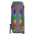 Audionic Solo X-110 Wireless Bluetooth Speaker – 50W Powerful Sound, RGB Lights, TWS Function, Karaoke, Bass & Treble Adjustment, Remote Control, Wireless Mic. 