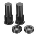 CNC Tusk Rim Lock Nuts Spacer Kit for Honda Yamaha KTM Suzuki Kawasaki MX Enduro Black. 
