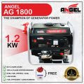 Angel Generator Euro5 AG 1800 Portable  (1 Kw) Petrol & Gas / Self & Rope Start /100% COPPER. 