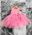 Baby girl dresses for summer - Fancy net frock for baby girls. 