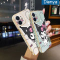 Dienya For Samsung Galaxy A01 Core M01 Core Case Cartoon Cute Kuromi Pattern New Design Side Plating Phone Cases Full Cover Camera Lens Shockproof Shell Silicone Protection Soft Case. 