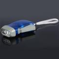 LALA 3 LED Dynamo Wind Up Flashlight Torch Light Hand Press Crank NR Camping. 