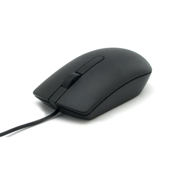 Delll Optical USB Mouse / MS116 / 1000 dpi / Laser Mice / Ergonomic / DVR / Mobile / Laptop / Desktop / PC