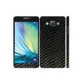 Samsung Galaxy A7 2015 Black Snake Leather Texture Mobile Skin. 