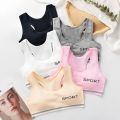 Linmart 1pcs Padded Cotton Sports Bra for girls / women's padded bra. 