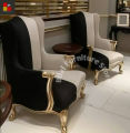 Modern Duo Shade High Back Chairs. 