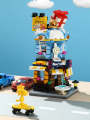 City Corner Building Blocks  Toy Set (Department Store, 389 Pcs) 5 in 1. 