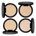 Color Stage Compact Powder Oil Control Face Powder Long Lasting Pressed Powder Makeup Cover Base Powder SPF15+ ( 4 Shades ). 